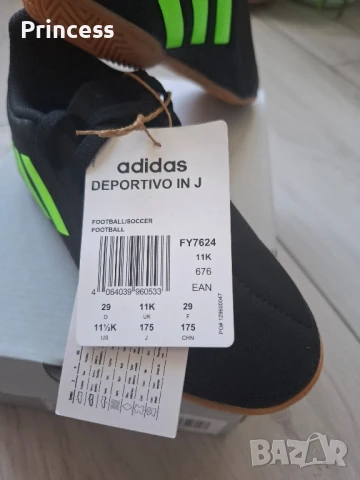 Оригинални маратонки Adidas 29 размер, снимка 6 - Детски маратонки - 51430335