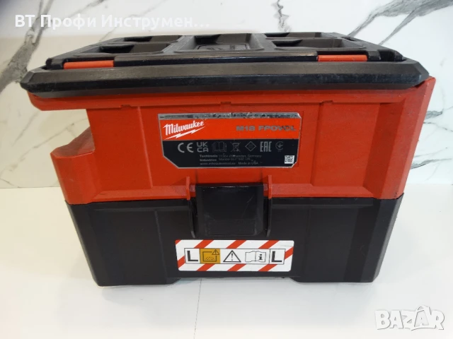 Milwaukee M18 FPOVCL PACKOUT - Акумулаторна прахосмукачка, снимка 4 - Други инструменти - 50678934
