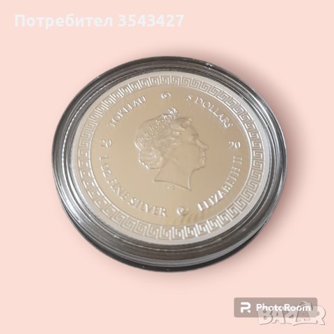 Сребърна монета Princess Diana 5$ Tokelau 2020  1oz, снимка 5 - Нумизматика и бонистика - 42626317