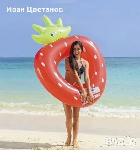 Надуваем ринг „Ягода“,  185 x 130 см