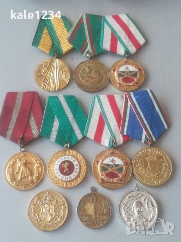 Военни медали. Лот. БНА. Орден. Медал. За заслуги. 