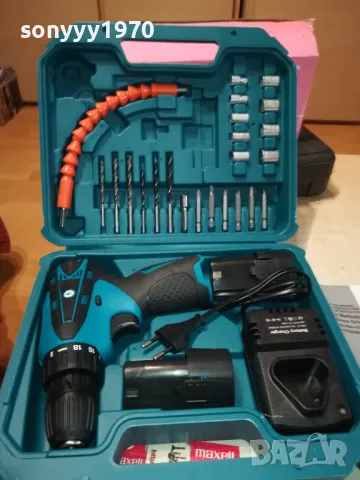 ВИНТОВЕРТ//БОРМАШИНА-КОМПЛЕКТ С ИНСТРУМЕНТИ 3103251836, снимка 10 - Винтоверти - 49713830