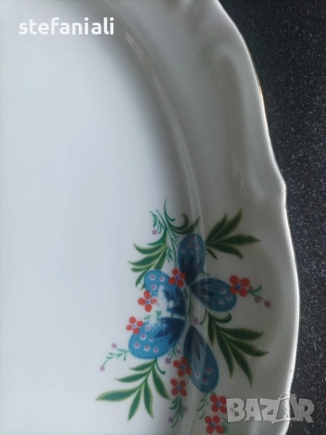 Порцеланови плата, снимка 2 - Чинии - 53691828