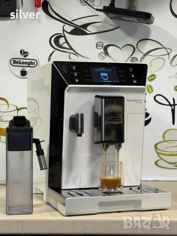 Кафемашина кафе автомат delonghi Primadonna CLASS с гаранция, снимка 5 - Кафемашини - 55747157