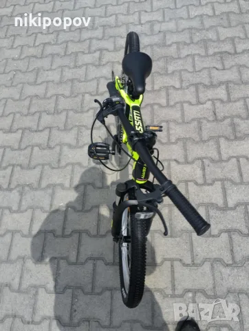 Промо велосипед 20" Passati NINJA жълт, снимка 5 - Велосипеди - 56194103