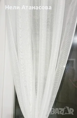 Къси пердета-2 броя, снимка 2 - Пердета и завеси - 53822916
