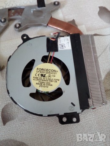Охладител и вентилатор за лаптоп, снимка 6 - Части за лаптопи - 41633734