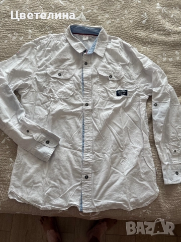 Мъжка риза Lee Cooper- размер M, снимка 3 - Ризи - 51554847