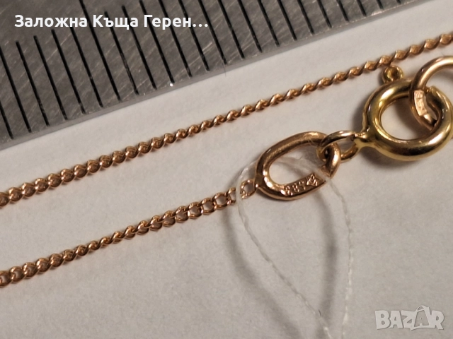 Златен синджир руско злато, снимка 3 - Колиета, медальони, синджири - 52687681