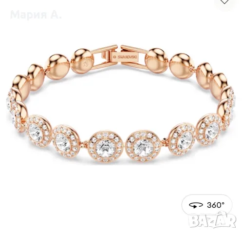 Сваровски бижута-гривна, снимка 5 - Гривни - 56113173