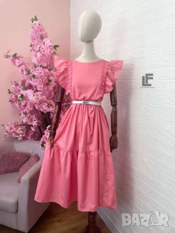 Рокля LFS BestSeller Pink  , снимка 2 - Рокли - 51173608