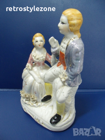 № 6172 стара порцеланова фигура , снимка 3 - Други ценни предмети - 36513571