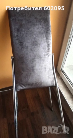 Комплект тапицирани столове 4бр, снимка 3 - Столове - 53486336