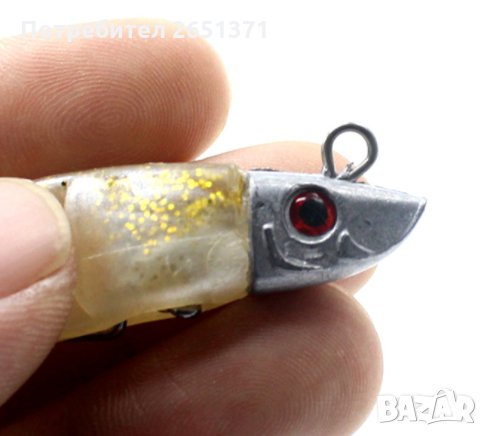 Силиконова примамка - 10 см./15,5 гр. - 4 лв. , снимка 6 - Стръв и захранки - 34532646