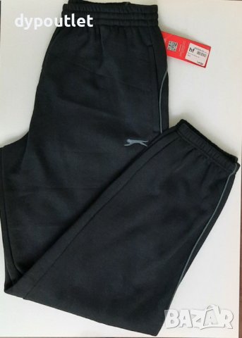 Slazenger CH Fic Pant - Мъжко спортно ватирано долнище, черно, размер - L. , снимка 1 - Спортни дрехи, екипи - 39531587