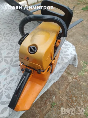 Бензинов верижен трион резачка ,,PARTNER 710,, оранжев корпус,2000w,работен обем двигателп 52см, , снимка 10 - Моторни триони/резачки - 56232073