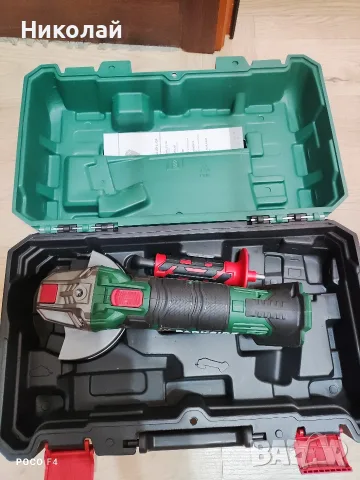 Акумулаторен ъглошлайф Parkside PWSA 20-Li G4