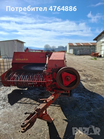 Сламопреса Welger AP 61, снимка 2 - Селскостопанска техника - 53833818