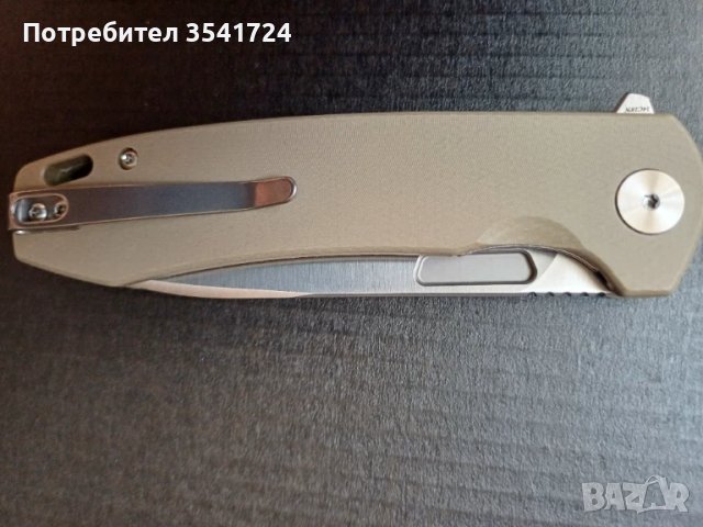 Нож Trivisa със стомана 14C28N, микарта и керамични лагери, снимка 11 - Ножове - 46976922