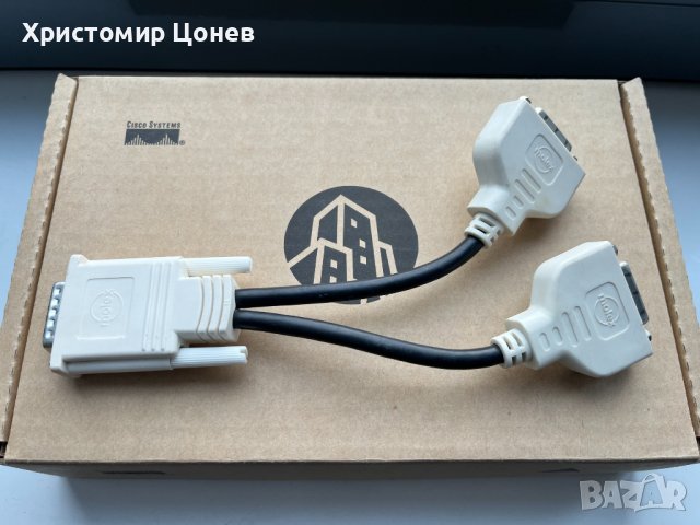 DMS-59 към 2хDVI-I MOLEX (Кабел за видеокарта), снимка 3 - Кабели и адаптери - 42590572