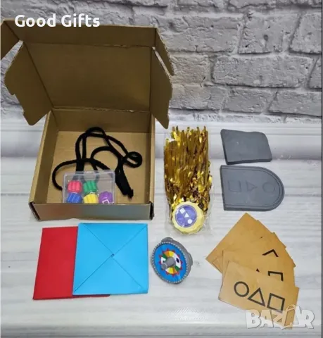 Настолна игра " Игра на Калмари " Squid Game игра, снимка 4 - Образователни игри - 49724213