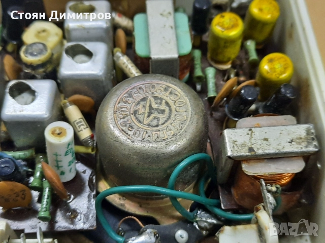 Български ретро радиоприемник Ехо-2 , снимка 12 - Радиокасетофони, транзистори - 52683223