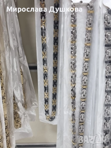 медицинска стомана 60 см ланци, снимка 10 - Колиета, медальони, синджири - 52860176