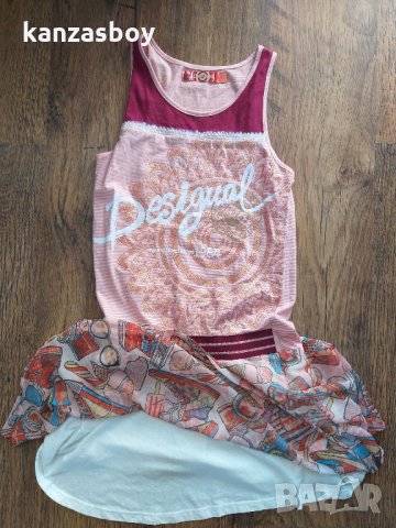 Desigual - страхотна юношеска рокля КАТО НОВА, снимка 9 - Детски рокли и поли - 33834412
