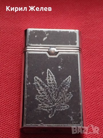 МЕТАЛНА ЗАПАЛКА с РЕОТАН РАБОТИ МНОГО КРАСИВА РЯДКА ЗА КОЛЕКЦИОНЕРИ 34189, снимка 2 - Запалки - 39104629