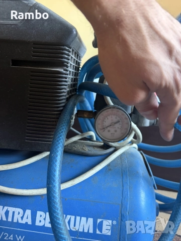 компресор Elektro Beckum Basic 240/8/24 W., снимка 5 - Компресори - 55952585