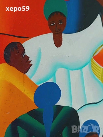 Огромна картина-масло,Импресионизъм- 165/116 см. , снимка 7 - Картини - 52277174