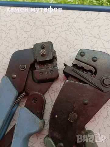 крипващи клещи за кабелни накрайници AMP, снимка 8 - Клещи - 50597937