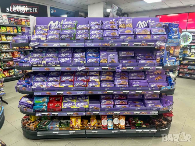 ПРОМО! ОСТРОВНИ СТЕЛАЖИ ЗА МАГАЗИН - ТЪМНО СИВ МАТ ИЛИ БЯЛ!, снимка 13 - Стелажи и щандове - 49447854