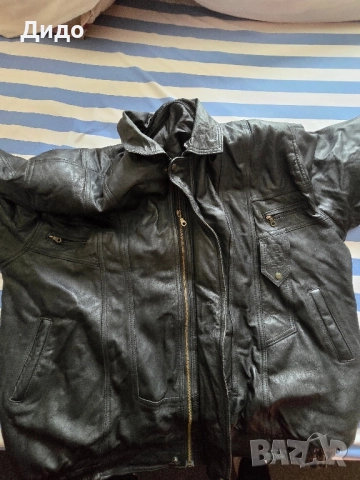Кожено Яке 58 номер ярешка кожа мека , снимка 8 - Якета - 51905815