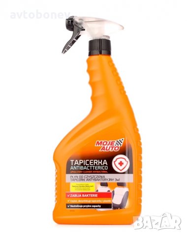 Антибактериален препарат за почистване на тапицерия 2в1 MojeAuto 750ml., снимка 3 - Аксесоари и консумативи - 34281379