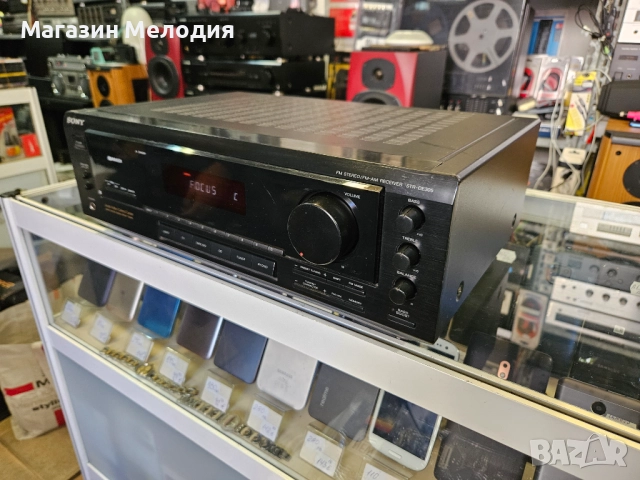 Ресийвър SONY STR-DE305 Две по 100 вата на 8 ома.В перфектно техническо и много добро визуално състо, снимка 7 - Ресийвъри, усилватели, смесителни пултове - 46703258