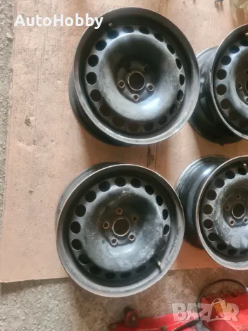 Джанти железни 16цола 5х112 Ауди Фолксваген Шкода Сеат, снимка 3 - Гуми и джанти - 49520511
