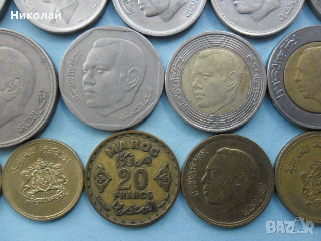 Лот монети Мароко, снимка 8 - Нумизматика и бонистика - 41472223