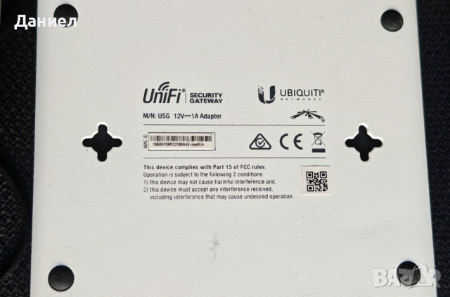 Комплект Ubiquiti UniFi USG и Cloud key (UC-CK), снимка 6 - Рутери - 53737059