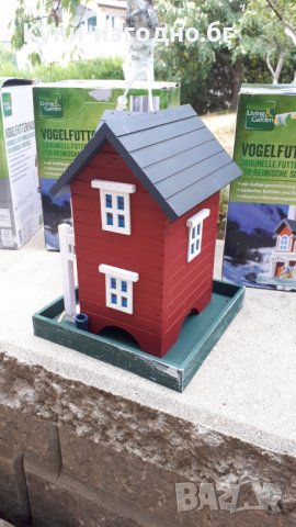 Декоративни рисувани къщички за птици ( хранилки ) - Living Garden - ръчно рисувана, снимка 4 - Други - 33815438