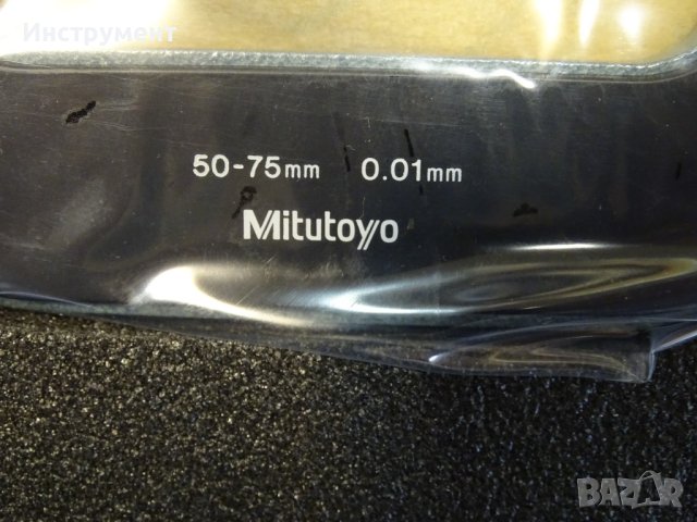 Микрометър резбомер Mitutoyo 126-127 (TMC-75) 50-75 mm, снимка 5 - Шублери - 41227044