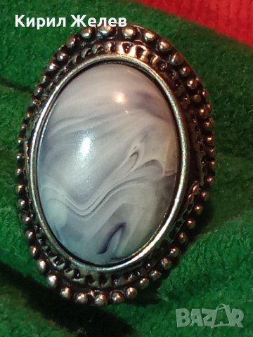 КРАСИВ ПОСРЕБРЕН ФЕШЪН АРТ ПРЪСТЕН с КАТАЛИН 55901, снимка 13 - Пръстени - 36393214