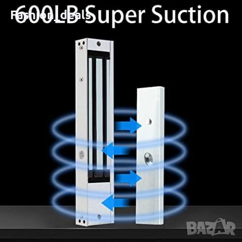 Нова Водоустойчива Електрическа ключалка/ Алуминиева сплав/Дом Сигурност, снимка 4 - Други стоки за дома - 41599569