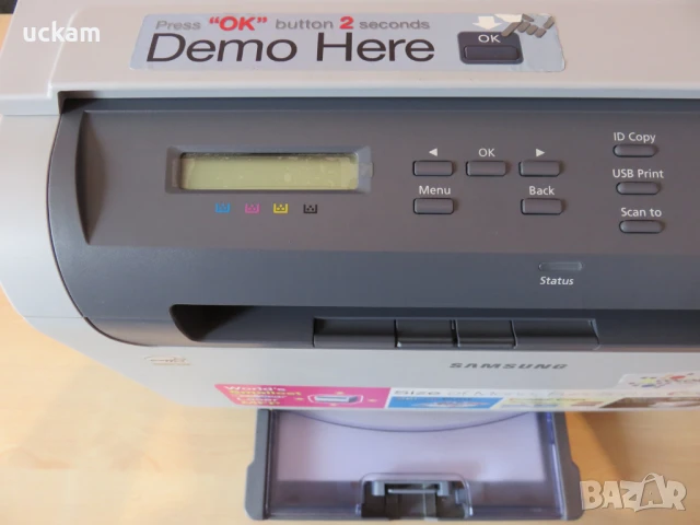 ЗА РЕМОНТ/ЧАСТИ Цветно мултифункционално устройство 3 в 1 (Принтер, скенер, копир) SAMSUNG CLX-2160, снимка 3 - Принтери, копири, скенери - 50762254