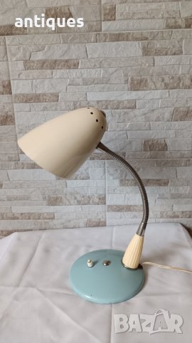 Метална полска лампа за бюро №19 - настолна - Антика