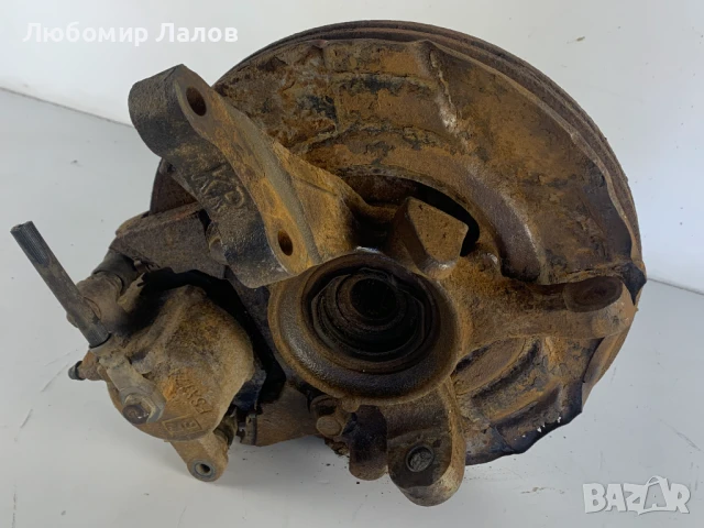 Преден ляв шенкел главина диск апарат Mitsubishi Pajero Pinin (98-07)г, снимка 4 - Части - 50838082