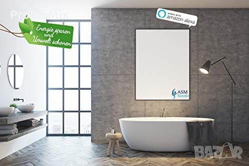 Инфрачервен отоплителен панел ASM TH90 InfraHeat 900W отоплител, снимка 2 - Отоплителни печки - 36043577