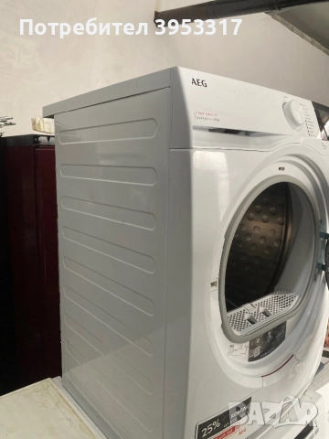 Сушилня AEG TR818A4E, 8 кг, Инверторен мотор, Термопомпа, снимка 5 - Сушилни - 52735435