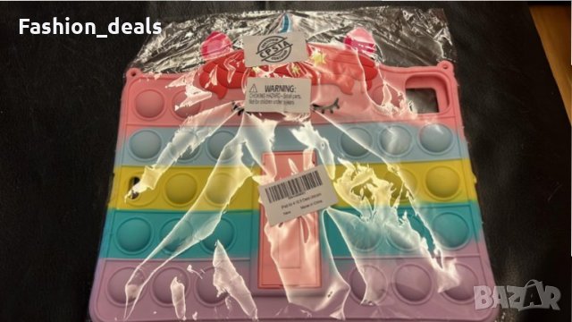 Нов Защитен калъф за таблет iPad 10,9 и 10,2 инча Еднорог играчка Попип Фиджет, снимка 8 - Калъфи, кейсове - 35768407