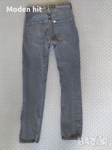 H&M Skinny Fit Jeans размер 146 см. /сиво-черни/, снимка 4 - Детски панталони и дънки - 42102462